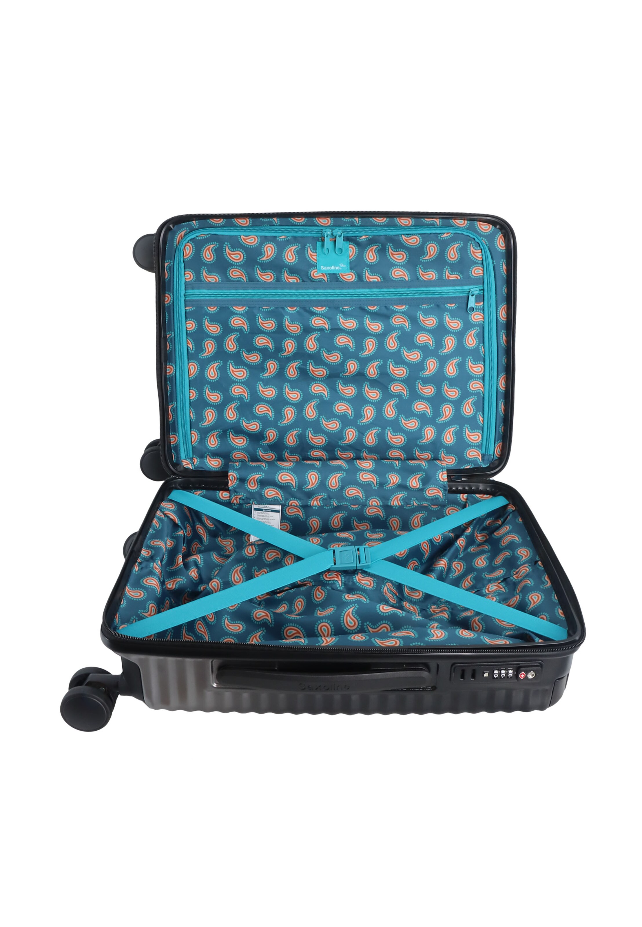 Saxoline Suitcase 'Elite' in Black