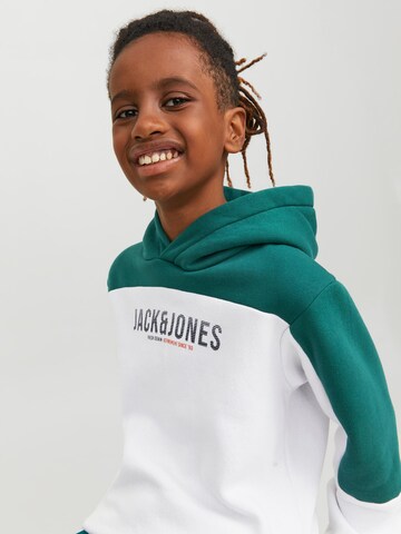 Jack & Jones Junior Sweatshirt 'Edan' in Green