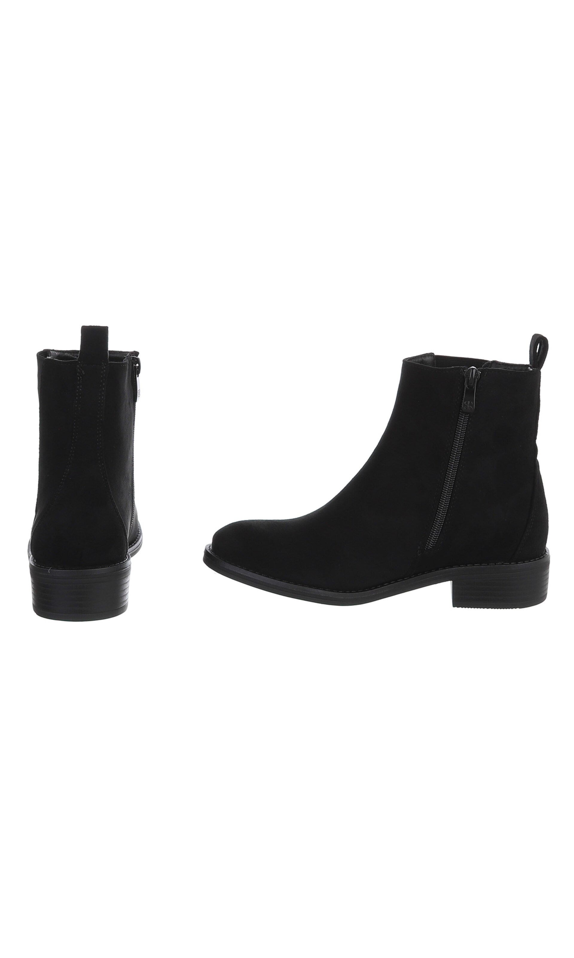 Ital-Design Ankle Boots in Black