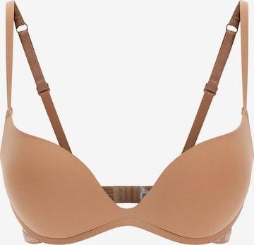 GUESS Push-up Bra in Beige: front