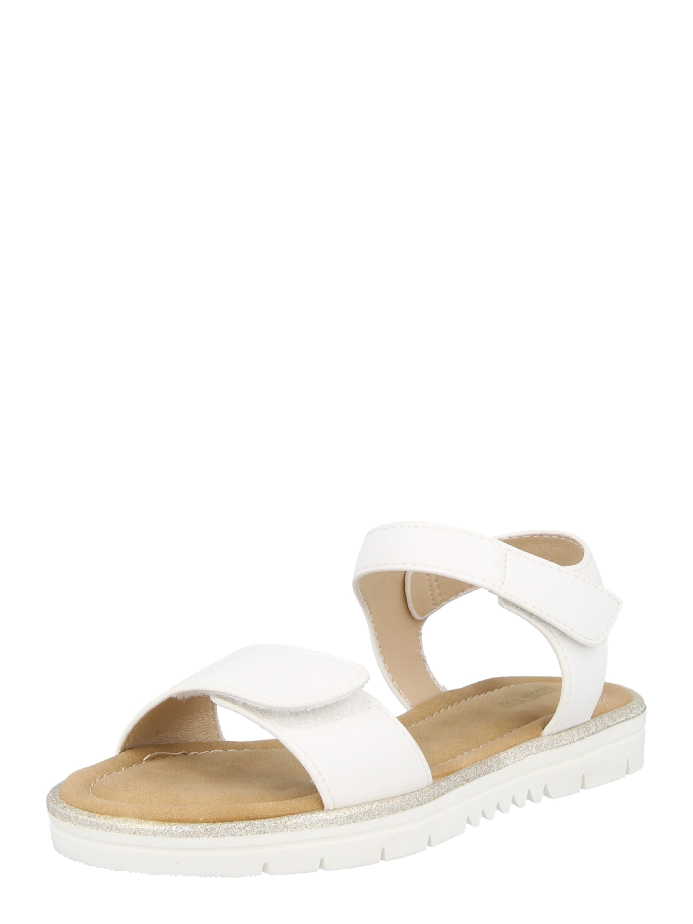 ABOUT YOU - Sandalias 'Amanda' en blanco: frente