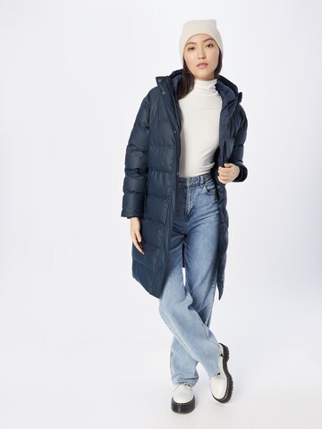 Derbe Winter Coat 'Puffholm' in Blue