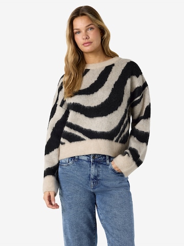 Noisy may - Jersey 'NMSOFF' en gris