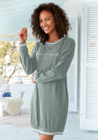 VIVANCE Nightgown in Green: front