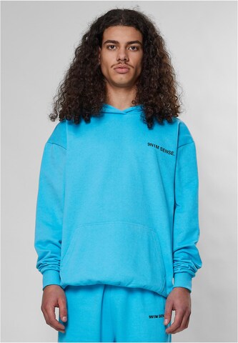 9N1M SENSE Sweatshirt 'When We Meet' in Blauw: voorkant