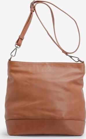 still Nordic Hobo 'Renee Bucket Bag' in Braun: predná strana