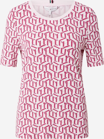 TOMMY HILFIGER - Camiseta en rosa: frente