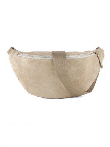 lePelou Fanny Pack 'RAVELLO' in Beige: front