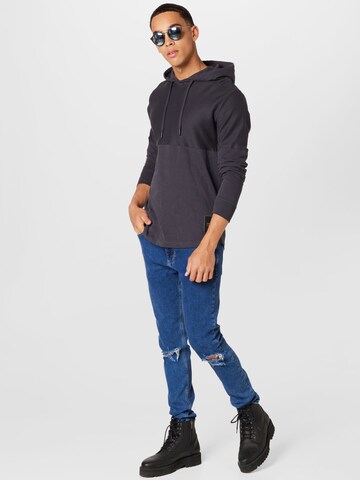 TOM TAILOR DENIM Sweatshirt in Grijs