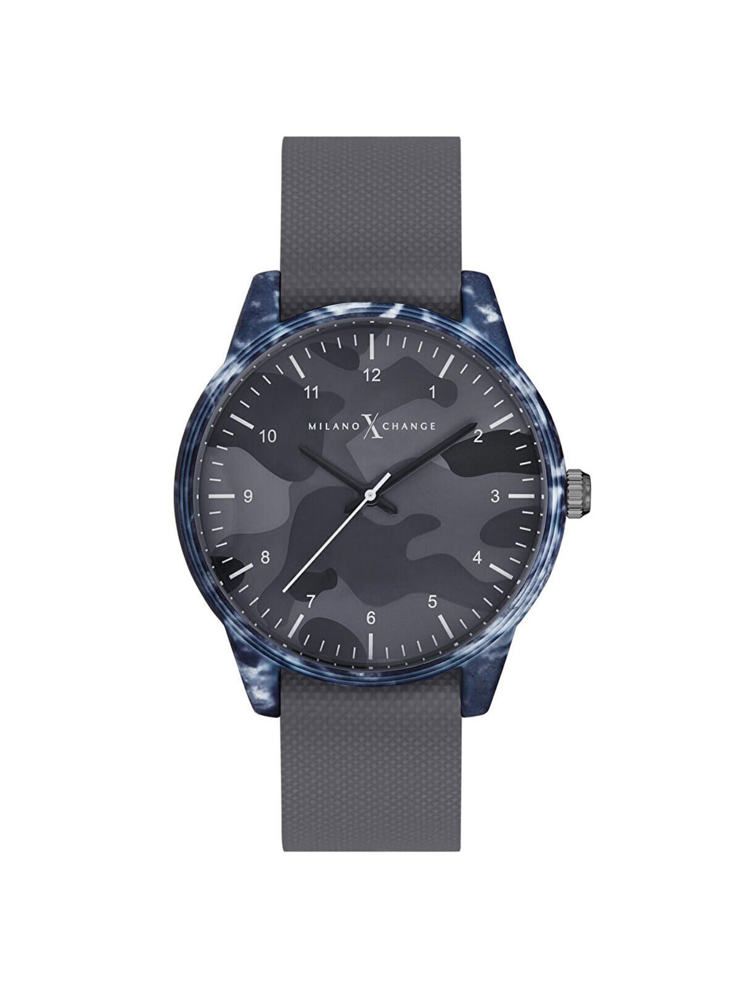 Orologio analogico 'Milano X Change Analog Men Watch MEX3108' di Milano X Change in grigio: frontale