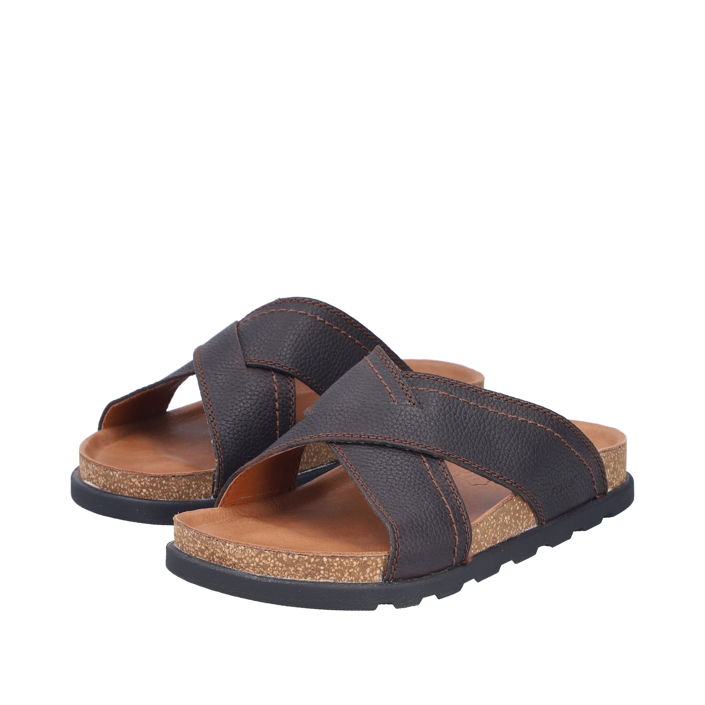 Rieker Mules in Brown