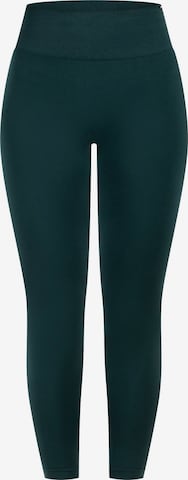 Effilé Leggings ' Fenja ' Smilodox en vert : devant