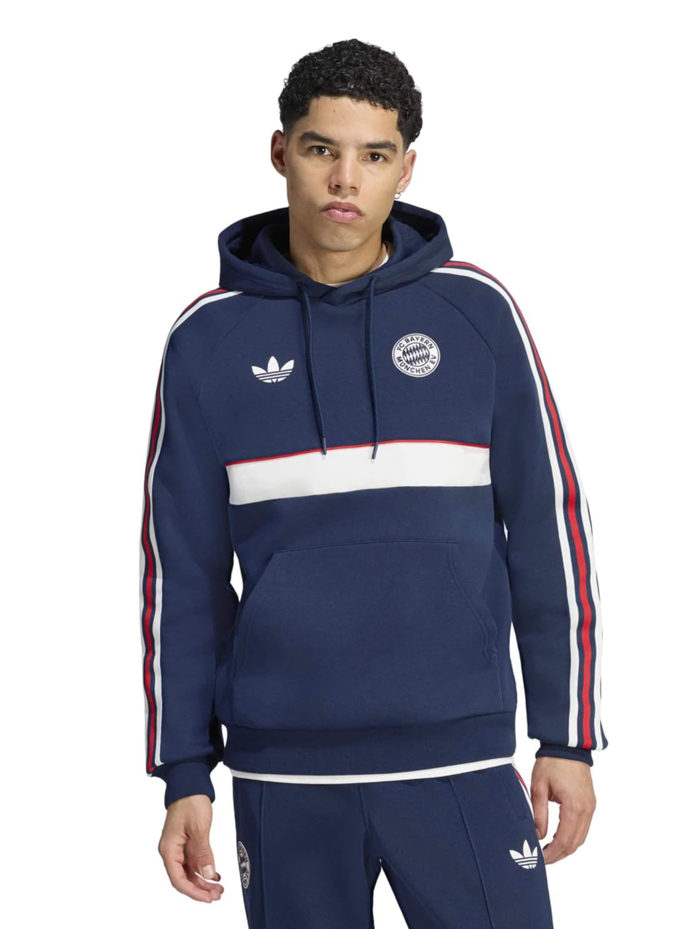 ADIDAS PERFORMANCE Sweatshirt 'FC Bayern München' in Blau: Vorderseite