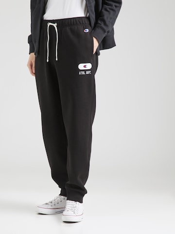 Champion Authentic Athletic Apparel Zúžený Kalhoty – černá: přední strana