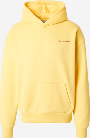 Bluză de molton de la naketano pe galben: față