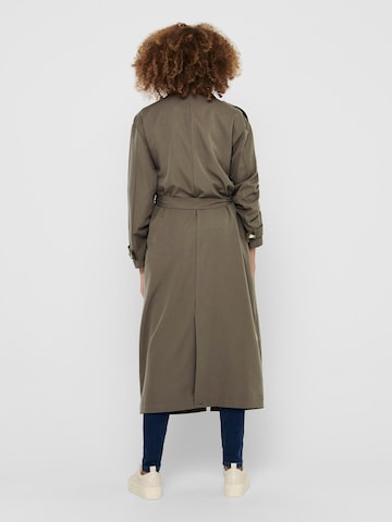 Manteau mi-saison 'Line' ONLY en marron