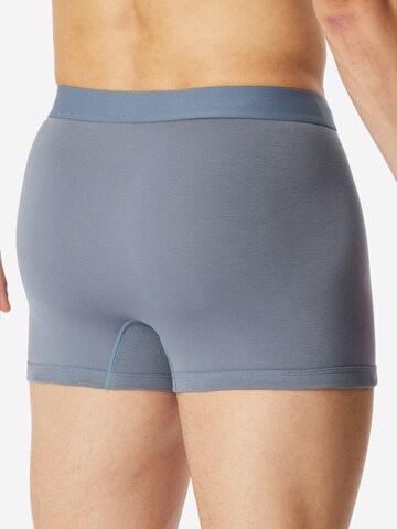 SCHIESSER Boxer shorts ' Rib Essentials ' in Blue