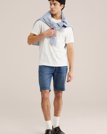 WE Fashion Regular Jeans in Blauw