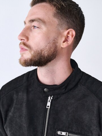 Veste mi-saison 'Borg' Next en noir