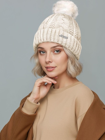 Neverless Beanie '1980' in Beige