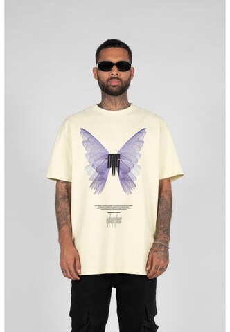 MJ Gonzales - Camiseta 'Metamorphose V.6' en amarillo: frente