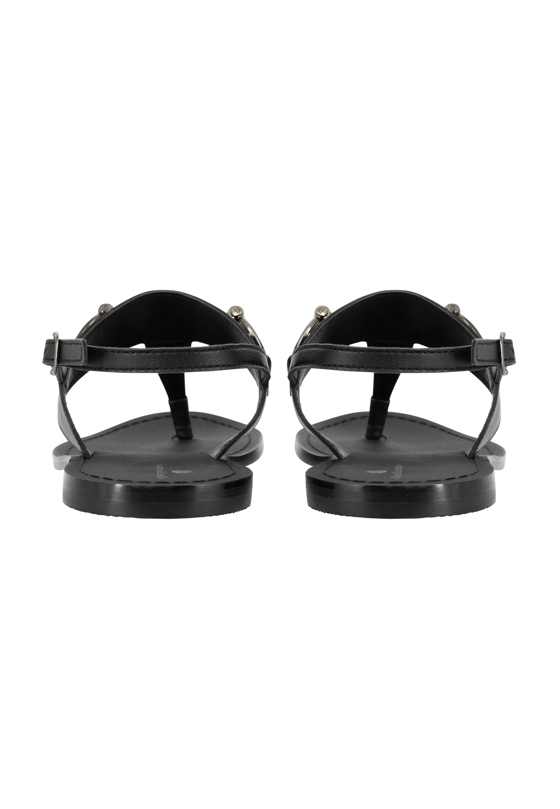 DreiMaster Vintage T-bar sandals in Black