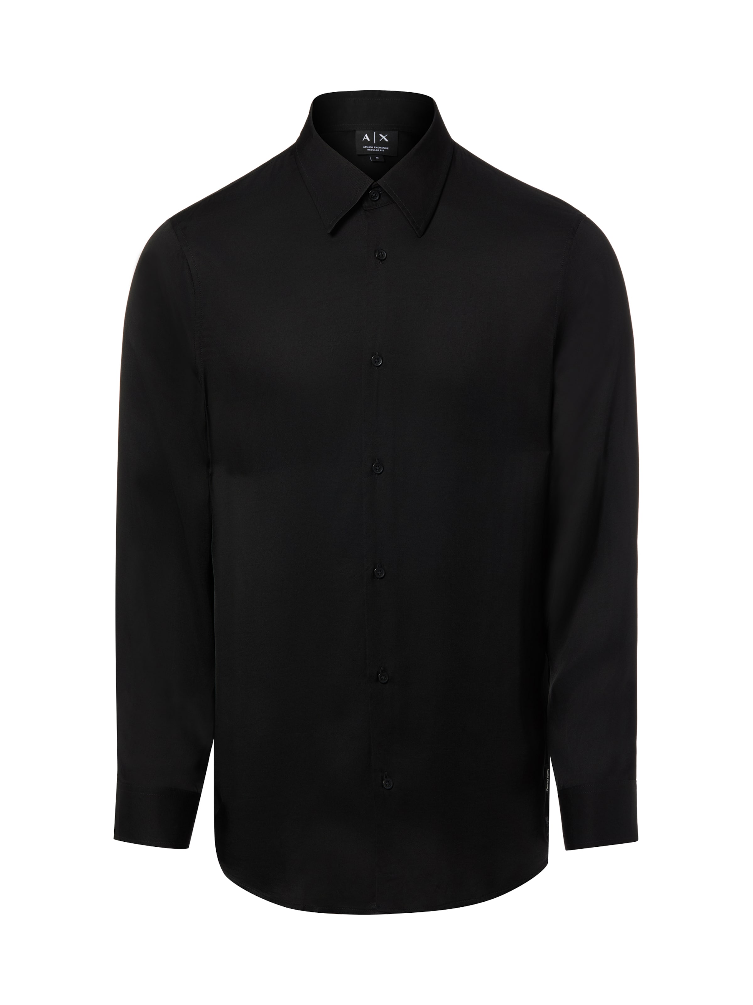 Coupe regular Chemise ARMANI EXCHANGE en noir : devant