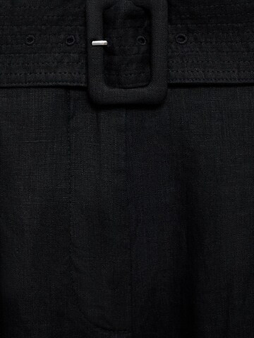 MANGO Loosefit Shorts 'Samari' in Schwarz