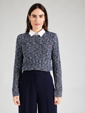 Polo Ralph Lauren Sweter 'JULIE' w kolorze niebieski: przód