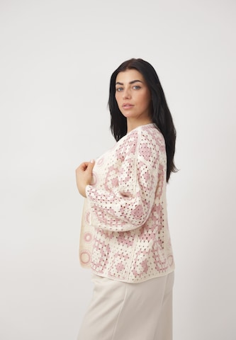 Cardigan Elara en rose