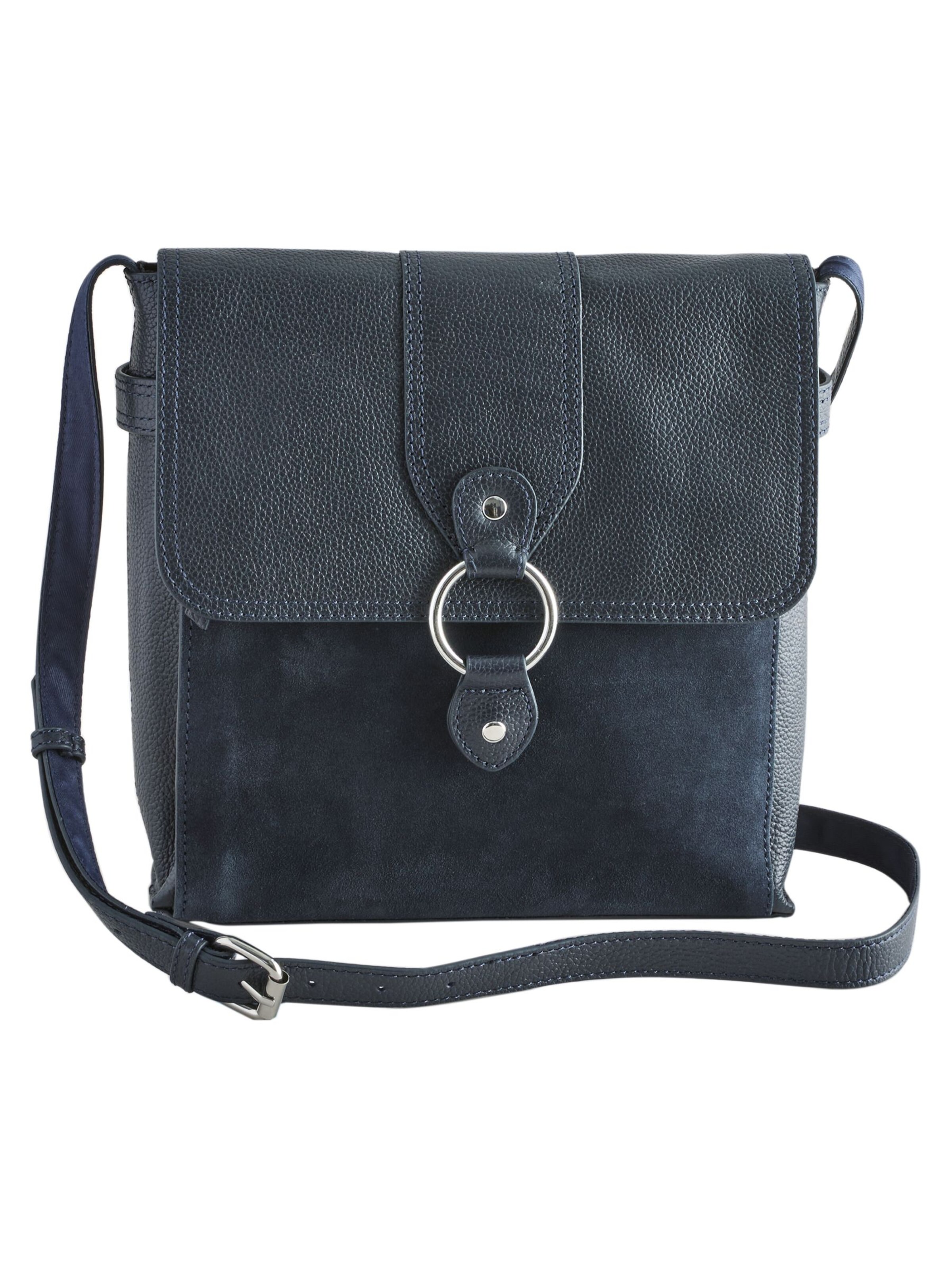 Sac à bandoulière Next en bleu : devant