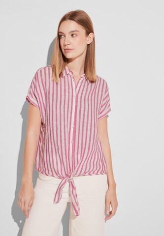 STREET ONE Blouse in Pink: front