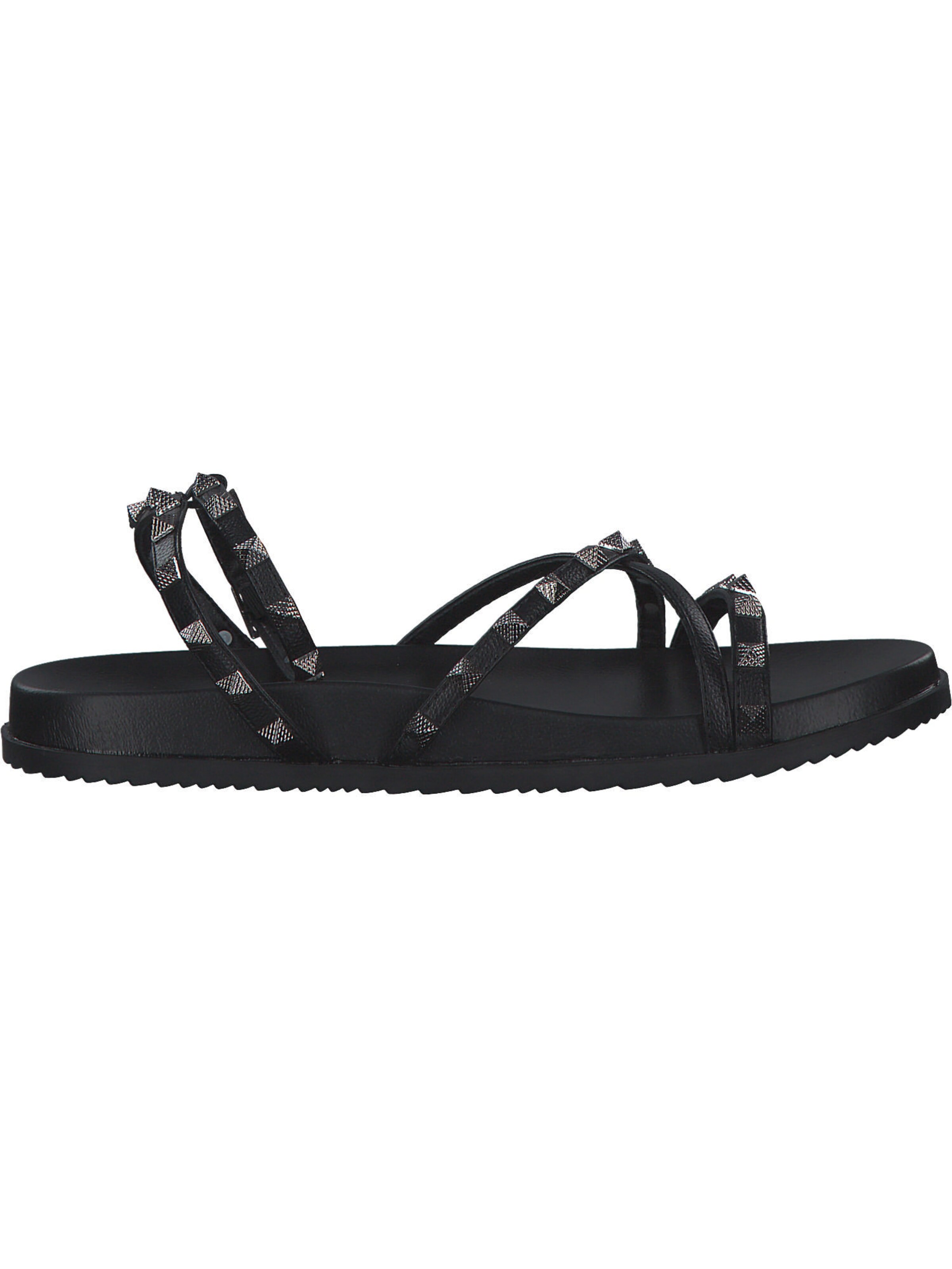 MENBUR Strap Sandals in Black