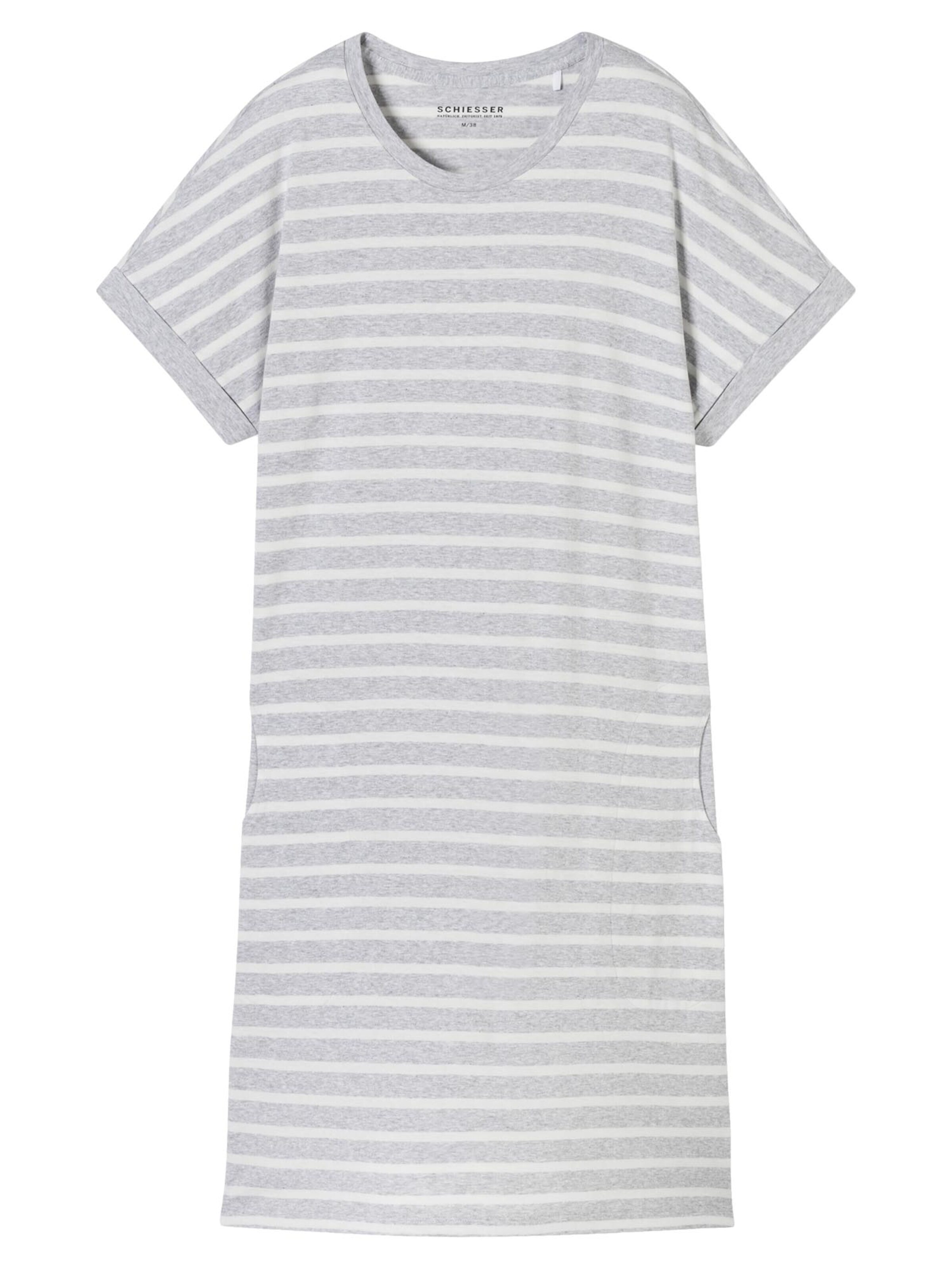 SCHIESSER Hálóing 'Casual Essentials' - szürke: elől