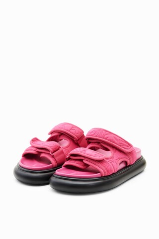 Desigual - Zapatos abiertos en rosa