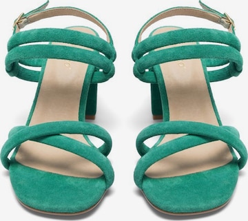 Bianco Strap Sandals 'CHARLENE' in Green