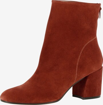 EVITA Ankle Boots in Red: front