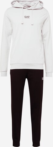 EA7 Emporio Armani Jogginganzug in Grau: predná strana