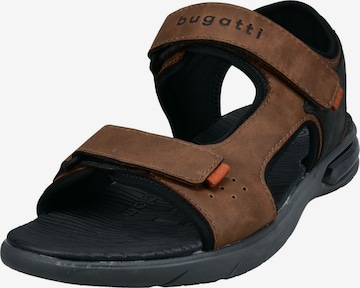 bugatti Sandals in Brown: front