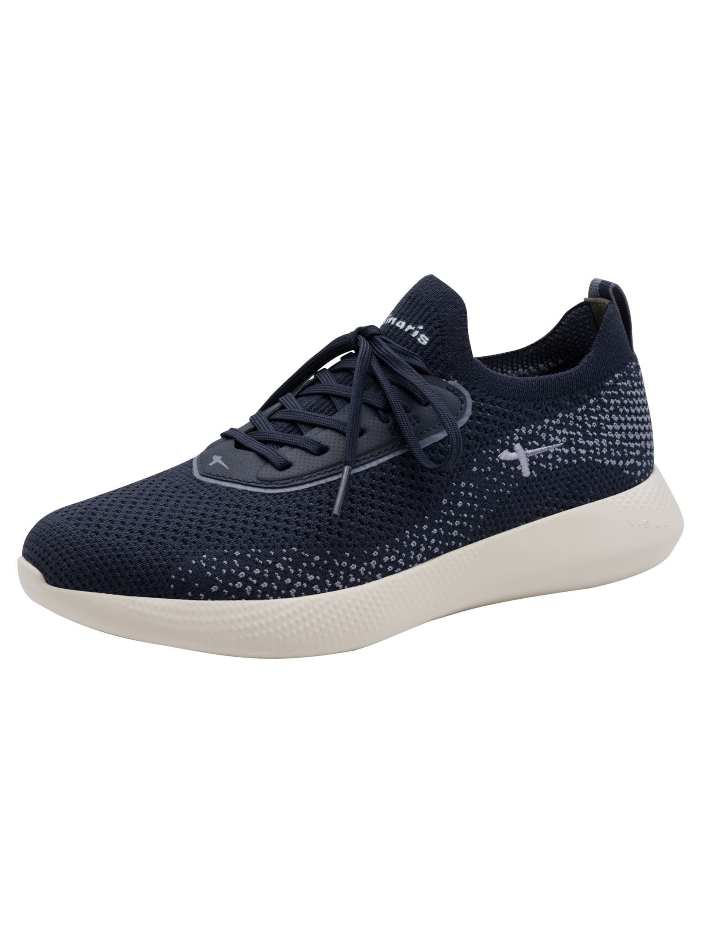 Tamaris Platform trainers in Blue: front