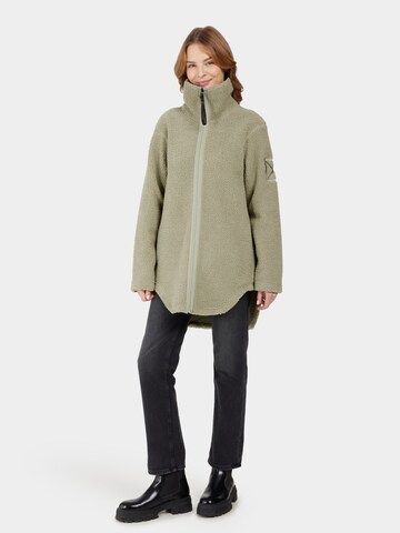 Didriksons Fleece jas 'Umi' in Groen