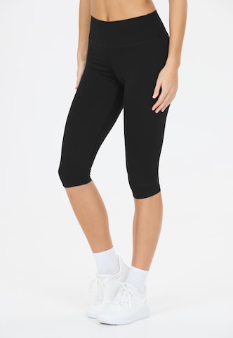 Athlecia Skinny Sportbroek 'Franz V3' in Zwart: voorkant