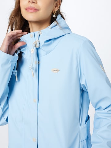 Ragwear Between-Season Jacket 'MARGE' in Blue: front