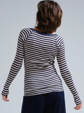 Pull-over 'Silky' Seamless Basic en bleu