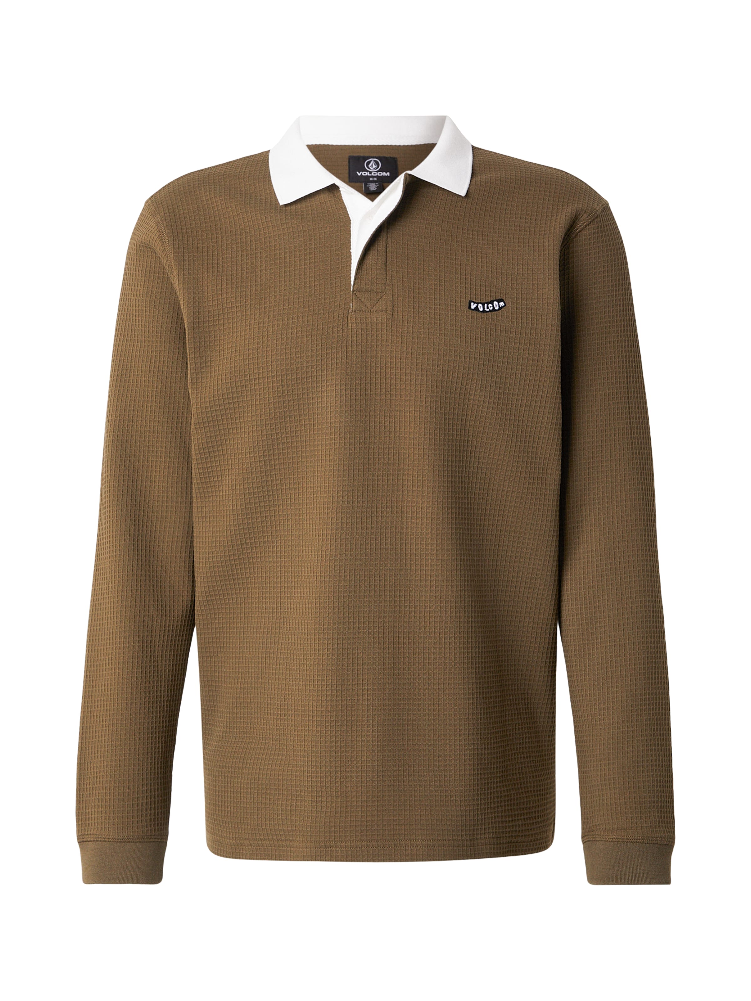 Volcom Футболка 'CURBSTONE' в Умбра / Белый, Обзор товара