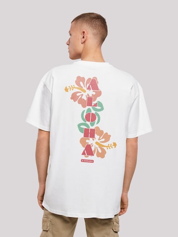 F4NT4STIC Shirt 'Aloha' in White: front