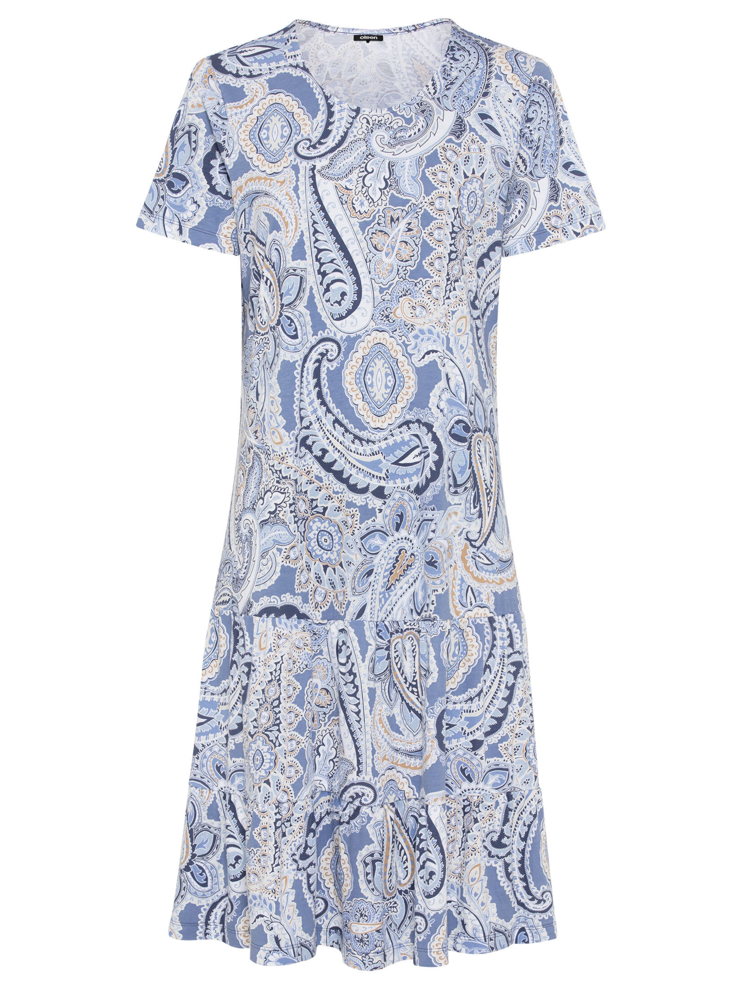 Olsen Kleid in Blau: Vorderseite