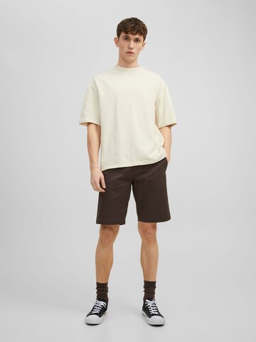 JACK & JONES Regular Chinohose 'Pablo' in Braun