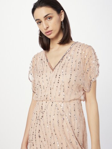 Papell Studio Kleid 'BEADED' in Pink