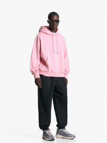 Bershka Collegepaita värissä vaaleanpunainen